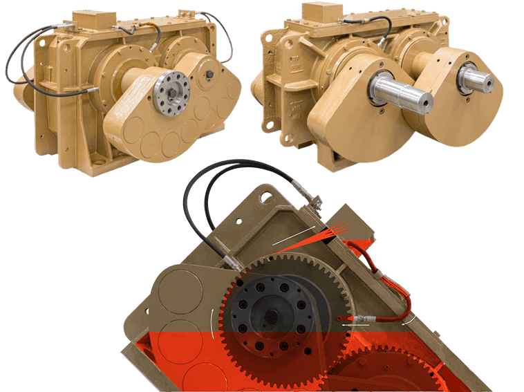 Excitadores de peneira